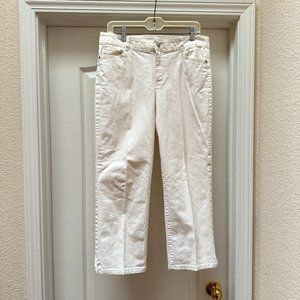 Charter Club white capri jeans